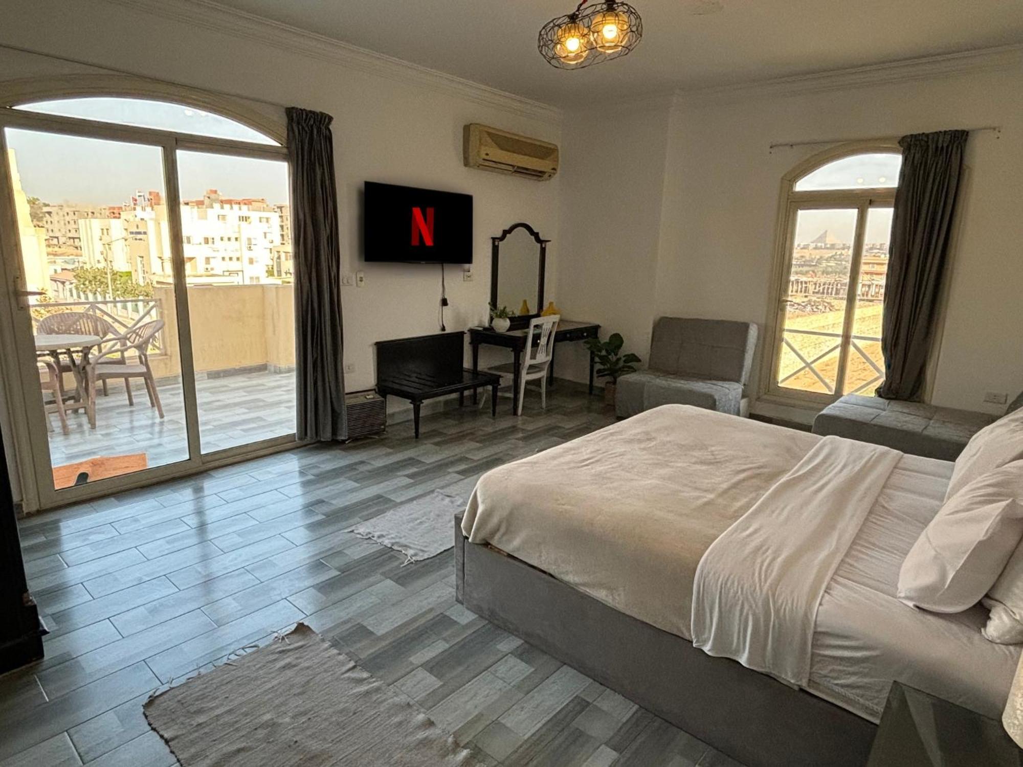 K Boutique Hotel Medspa-Pyramids & Grand Egyptian Museum Ghatati Dış mekan fotoğraf